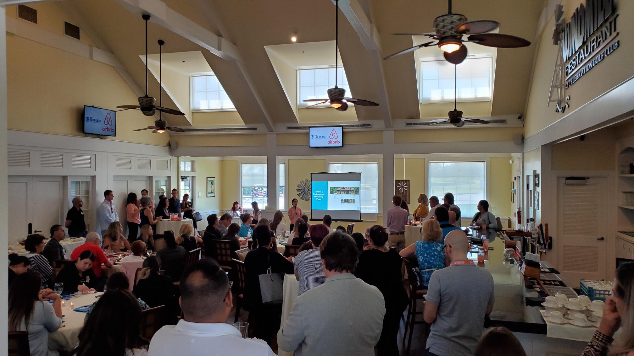 Meeting with customers in Florida
