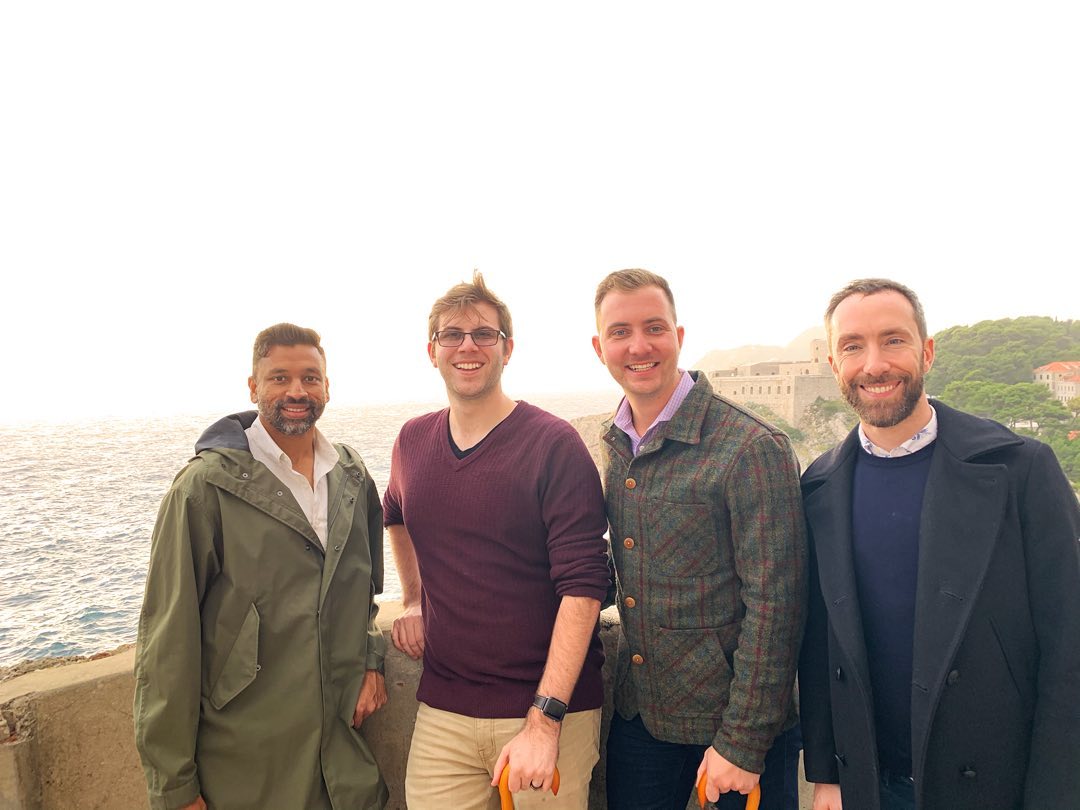 Josh with the Airbnb team